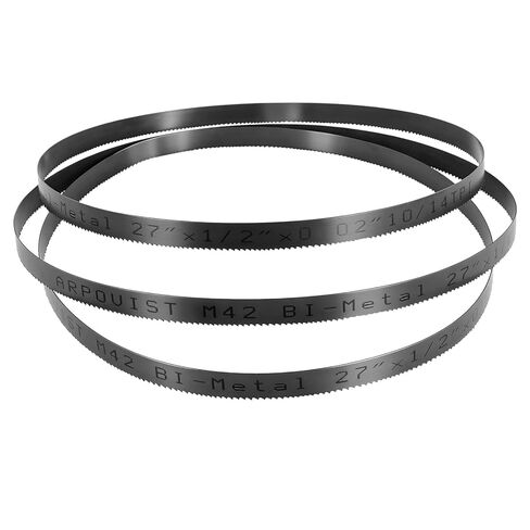 27 Inch Bandsaw Blades 10/14 TPI for DeWalt DCS377 DCS375 Sub-Compact Portable Band Saw, for Milwaukee Portable Band Saw Blade, 27'' x 1/2''x 0.02'' 10/14TPI,3 Pack in Kuwait