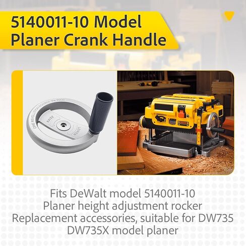 5140011-10 Planer Handle Adjustment Crank Wheel Fits DeWalt DW735 DW735X Replacement Accessories in Kuwait
