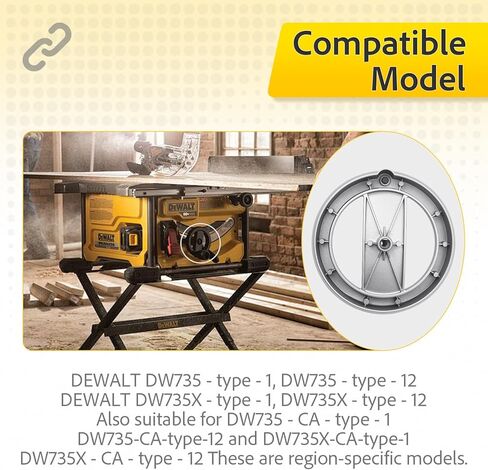 5140011-10 Planer Handle Adjustment Crank Wheel Fits DeWalt DW735 DW735X Replacement Accessories in Kuwait