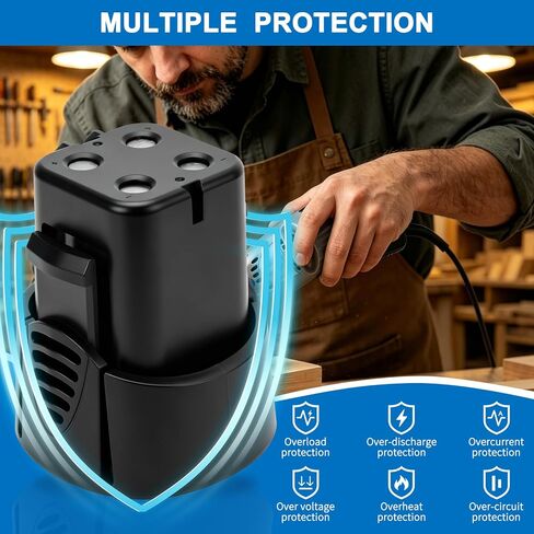 بطارية بديلة 4.8 فولت 4.5 أمبير Ni-MH 5000755-01 لأداة DREMEL 7300، 7300-PT، 7300-N/8، 755-01 (غير مناسبة لـ 755,7500، 7400، 750) in Kuwait