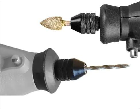 1Pc M8 / M7 Mini Drill Chuck Accessory for Dremel Rotary Tool and Grinder Faster Bit Swaps Accessoy (1pc Kit 2) in Kuwait