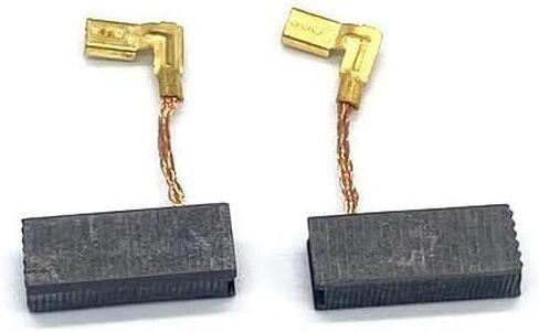 A26 Carbon Brushes Set of 2 (5X8X19mm) for Angle Grinders, Electric Hammers, Cutters, Polishers and Hand Drills - A26 Motor Carbon Brushes Replacement Parts. in Kuwait