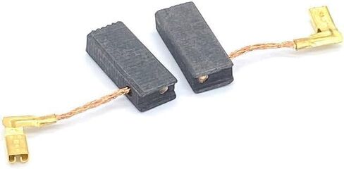 A26 Carbon Brushes Set of 2 (5X8X19mm) for Angle Grinders, Electric Hammers, Cutters, Polishers and Hand Drills - A26 Motor Carbon Brushes Replacement Parts. in Kuwait