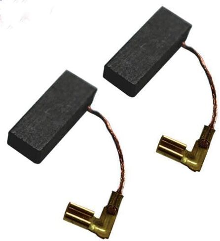 A26 Carbon Brushes Set of 2 (5X8X19mm) for Angle Grinders, Electric Hammers, Cutters, Polishers and Hand Drills - A26 Motor Carbon Brushes Replacement Parts. in Kuwait