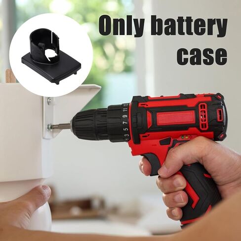 JAUKIST Battery Case Compatible with Milwaukee M12 Battery Case Cover Battery Case Shell Repair Kit Replacement for 12v 6.0AH 48-11-2460 4.0AH 48-11-2440 3.0 48-11-2402 2412 in Saudi Arabia
