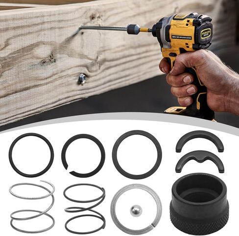 مجموعة مفك الصدمات Hoypeyfiy N921819 ذات الياقة الزنبركية ذات الكرة الفولاذية، بديل لـ DCF850B DCF850 DCF850N DCF850P1، يستبدل N864734، NA202231 in Kuwait