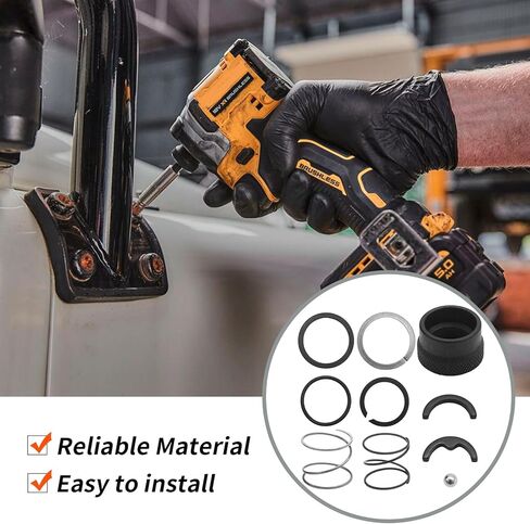 مجموعة مفك الصدمات Hoypeyfiy N921819 ذات الياقة الزنبركية ذات الكرة الفولاذية، بديل لـ DCF850B DCF850 DCF850N DCF850P1، يستبدل N864734، NA202231 in Kuwait
