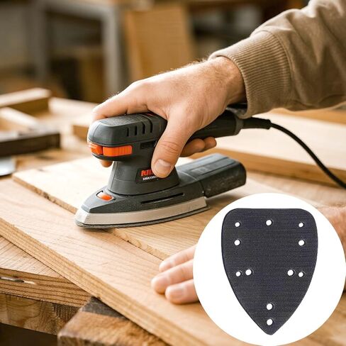2 Pcs Mouse Sander Replace,For Ryobi 039065005001 Backing Platen Compatible with Ryobi Ridgid Homelite CFS1503G CFS1502 CFS1503 CFS1503K Corner Cat Sander in Kuwait