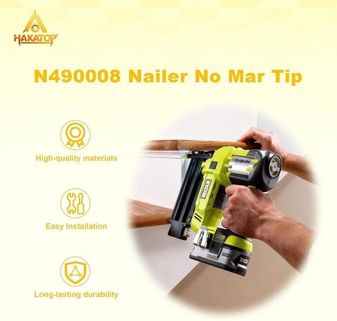 HAKATOP N490008 Nailer No Mar Tip يستبدل Dewalt BCN650D1 BCN662D1 DCN662D1 DCN662B DCN650B DCN650D1، 6 عبوات in Kuwait