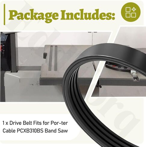 Drive Belt for Por-ter Cable PCXB310BS Band Saw, High Strength Band Saw Drive Belt in Kuwait