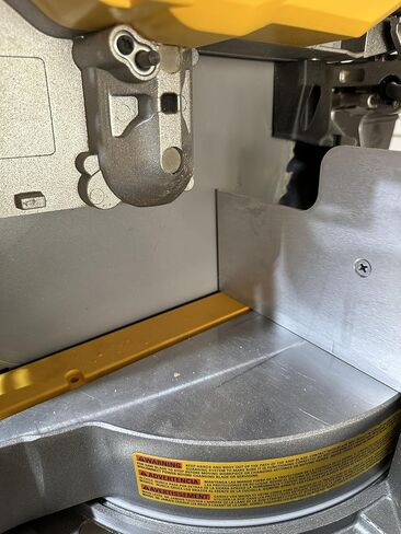 Aluminum Miter Saw Zero Clearance Fence | Stairstep Cutout for Full Sliding Functionality | Compatible with Dewalt Sliding Compound Miter Saws DHS780, DHS790, DWS779, DWS782 and DWS780 in Kuwait