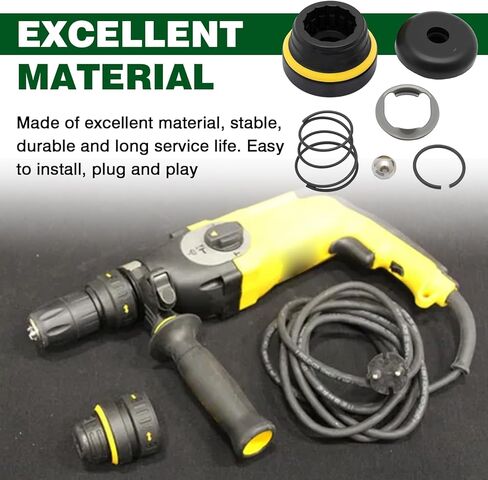 مجموعة أدوات تجميع المطرقة الدوارة مناسبة لـ DEWALT D25263K D25124K D25134K DCH364 DCH253 DCH273 DCH263B D25262K DCH263R2 DCH274 أداة الطاقة استبدال رقم الجزء NA076561 N850185 in Kuwait