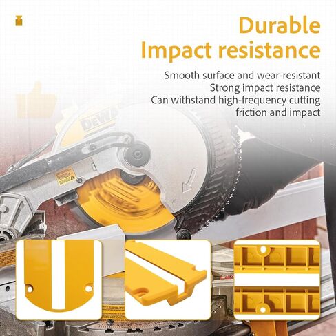 2-Pack 146726-02 Mitre Saw Kerf Plate - استبدال دقيق لنماذج DeWalt DWS713، DWS715، DWS716، DWS716XPS، DW703، DW704، DW705، DW706، ونماذج المنشار المائل 3660، 3680 in Kuwait