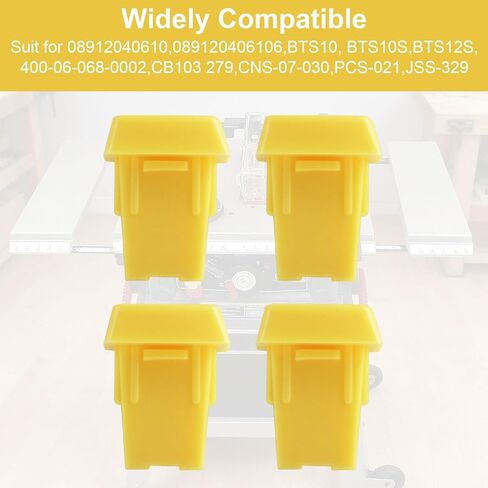 08912040610 مفاتيح تبديل الأمان متوافقة مع Ryobi، Delta، Wen، Dewalt، Jet، SawStop، Powertec، Rockwell BTS10 BTS10S BTS12S مفتاح أمان أداة الطاقة - 4 قطع in Kuwait