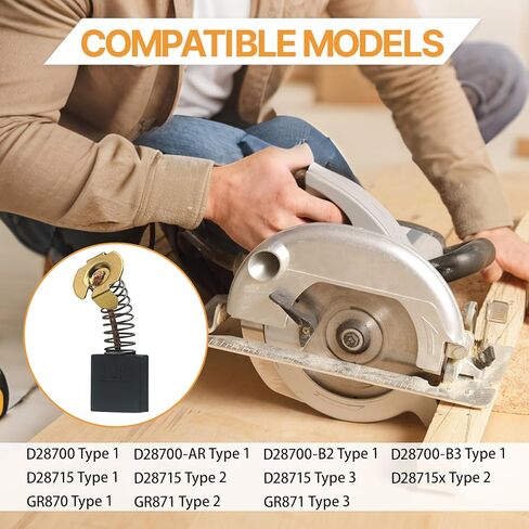 8 حزمة N039389 N558583 N408735 622437-00 فرشاة منشار بديلة متوافقة مع GR870 GR871 D28700 D28715 in Kuwait