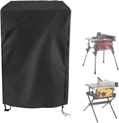 Table Saw Cover for SKIL 10 Inch Portable Table Saws with Stand,28" x 28" x 35",Waterproof& Dustproof Miter Saw Cover for DEWALT Saws with Stand, Heavy Duty Oxford Fabric in Kuwait