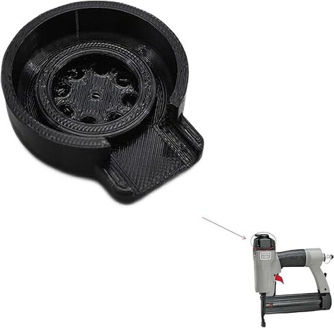 Air Deflector for Porter Cable Brad Nailer BN125A BN200A,Brad Nailer NS100a 894698,Black in Kuwait