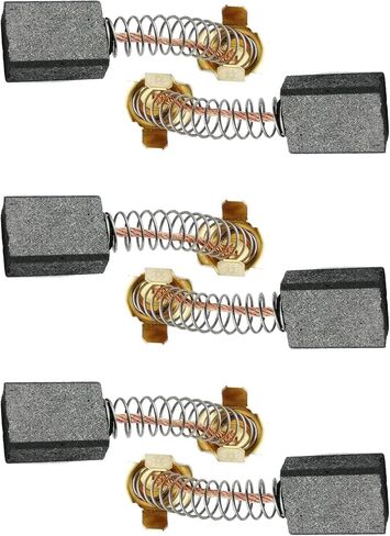 999038 Carbon Brushes Set fit for Hi ta-chi C10FSH C12FDH, Motor Replacement Parts for Chop Saw Drill Hammer Miter Saw Power Tools (6 pack) in Kuwait