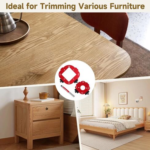 R20 R25 R30 R35 R40 R50 R10 R15، قطعتان من قوالب نصف قطر زاوية جهاز التوجيه، قوالب قوس مع أداة تشذيب الحواف للأعمال الخشبية، أدوات توجيه دقيقة للأعمال الخشبية in Kuwait