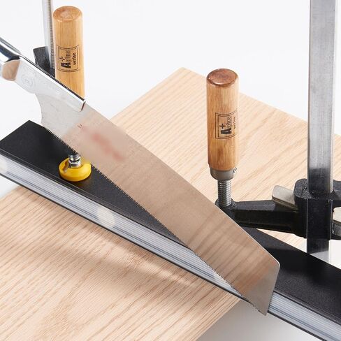 Magnetic Hand Saw Guide for Wood Cutting – 200mm Aluminium/UHMWPE/Silicone Skin Woodworking Tool – Ideal for Hand Saws, Wood Cutter, and Woodworking Projects in Kuwait