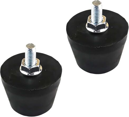 2 pieces of rubber foot pads for air compressors, shock-absorbing foot pads, and replacement parts for air compressor wheels (M8) in Kuwait