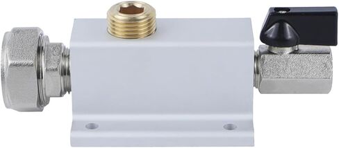 طقم مخارج أنابيب الهواء المضغوط RapidAir Maxline لأنابيب 3/4 بوصة مع منفذ مخرج NPT 1/2 بوصة، طقم خط ضاغط الهواء لمحول الأنابيب (M81010 50136 50120 M8005) in Kuwait