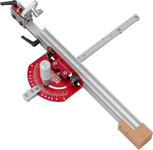 Woodpeckers in-DEXABLE Miter Gauge – Precision Table Saw Cross-Cuts with Micro-Adjust Flip Stop, Indexed Angles & Leaf Spring Miter Bar – USA-Made IMG-I in Saudi Arabia