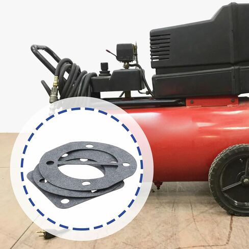 1 Set Air Compressor Gasket Kit E100959 2-9/16" Hole Center Distance Compatible with Sears Compatible with Craftsman 921.153101 in Kuwait