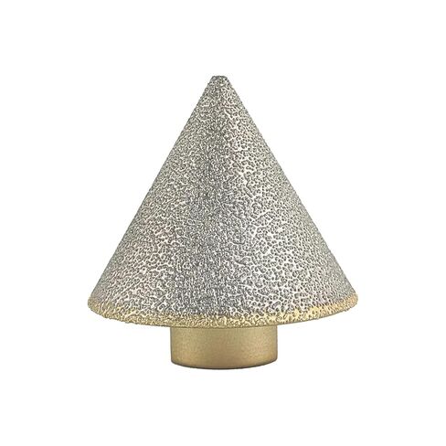 Diamond Beveling Chamfer Bits: 2PCS 5/8"-11 Thread Diamond Cone Tile Bit for Tile Marble Granite Existing Holes Beveling, Chamfering, Countersinking, Enlarging, Trimming in Kuwait