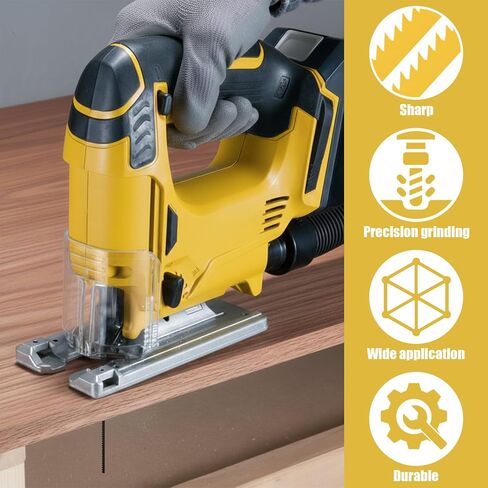 50 حزمة من شفرات المنشار التمرير مقاس 5 بوصات - تتضمن 25 قطعة من 28TPI و25 قطعة من 10TPI - مجموعة متنوعة من شفرات المنشار التمرير بدون دبوس من الفولاذ عالي الكربون الصلب المسطح لقطع المعادن الخشبية والبلاستيكية in Kuwait