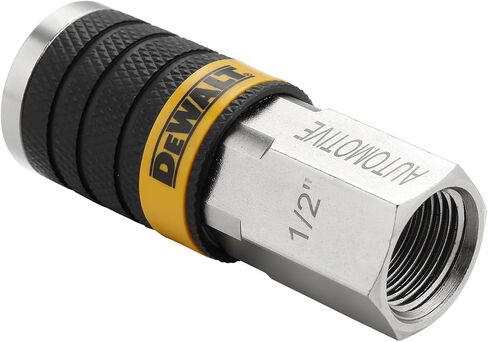 قارنة هواء للسيارات بهيكل 1/2 بوصة من DEWALT مع FNPT 1/2 بوصة: تصميم 6 كرات عالي التدفق بحد أقصى، 300 رطل لكل بوصة مربعة in Kuwait