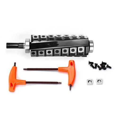 FINDBUYTOOL Premium Helical Cutterhead for Powermatic 54A 6" Jointer | Spiral Carbide Replacement Head with 30 Inserts | Smoother Cuts, 50% Less Noise, Zero Tear-Out in Kuwait