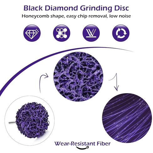 21PCS Strip Disc for Drill, 2 Inch Quick-Change Sanding Discs Set for Die Grinder - Paint Stripper for Stripping Paint, Cleaning Welds, Removing Rust & Scale in Saudi Arabia