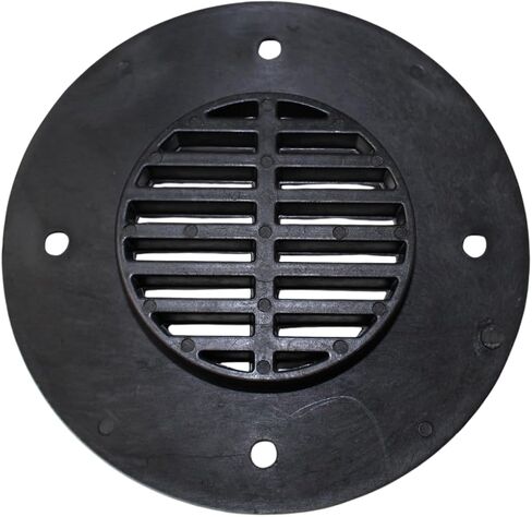 JSP Manufacturing Floor Drain and Vent Cover - Black, 2-1/2" in Saudi Arabia