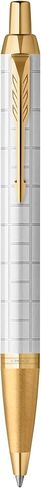 Parker IM Rollerball Pen | Stainless Steel with Chrome Trim | Fine Point with Black Ink Refill | Gift Box in Kuwait