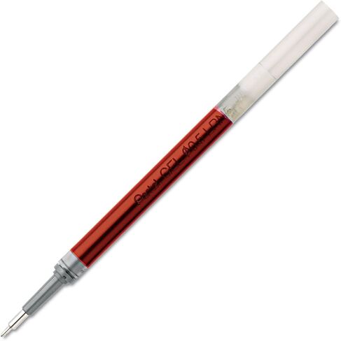 Pentel Refill Ink for EnerGel Liquid Gel Pen, 0.5mm, Needle Tip, Red Ink, 1-Pack (LRN5-B) in Kuwait