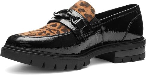 ARA Women's Camellia Black Leather/Leo in Saudi Arabia