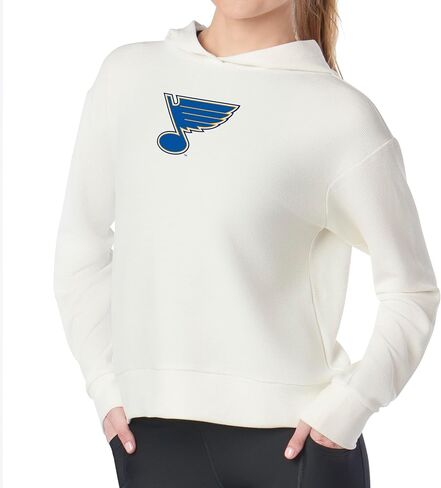 بلوفر نسائي ناعم بغطاء للرأس من Northwest NHL Tampa Bay Lightning، سويت شيرت دافئ ومريح مع شعار الفريق، ملابس مريحة بأكمام طويلة، مقاس كبير in Saudi Arabia