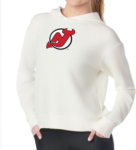 بلوفر نسائي ناعم بغطاء للرأس من Northwest NHL Tampa Bay Lightning، سويت شيرت دافئ ومريح مع شعار الفريق، ملابس مريحة بأكمام طويلة، مقاس كبير in Saudi Arabia
