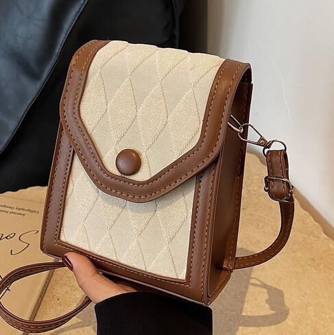 French Style Crossbody Bag Women Elegant Shoulder Purse Small Handbag Simple Fashion Daily Tote in Saudi Arabia