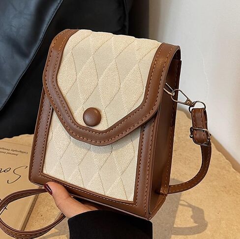 French Style Crossbody Bag Women Elegant Shoulder Purse Small Handbag Simple Fashion Daily Tote in Saudi Arabia