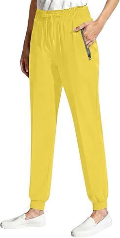 Comfy Stretch Active Pants for Women Over 50 Breathable Quick Drying Ice Silk Lightweight Hiking Straight/Jogging Pant in Saudi Arabia