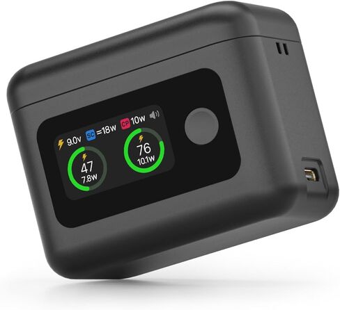 Insta 360 X4 Air Battery Charger, 27W Intelligent Two Way Utility Fast Charge Case for Insta360 X4 Air Battery, Dual Slot USB-C PD Fast Charging with LCD Display for Insta360 X4 Air Accessories in Saudi Arabia
