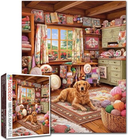 Tucocoo Jigsaw Buzzles 1000 قطعة للبالغين بلون البالغين على الساحلية الصلبة اللوحة اللوحية اللغز مثالية للليالي الليالي المنزلية ديكور جدار ديكور الفنان الملونة الساحلية الساحلية 27 "× 20" in Saudi Arabia