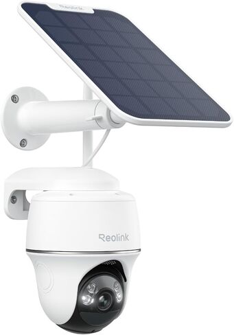 REOLINK 5MP Solar Security Cameras Wireless Outdoor, 360° Pan Tilt Auto-Tracking, Smart AI Detection, Up to 1TB Local Storage, 2.4/5GHz Dual-Band WiFi, Home Hub Mini with 4X Argus PT + Solar Panel in Saudi Arabia
