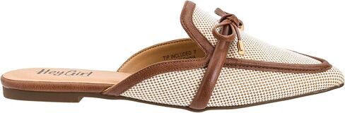 حذاء Corkys Footwear Hey Girl Tip للسيدات متضمن - يتميز بمقدمة مدببة، وفيونكة أنيقة مع لمسات معدنية، ونعل داخلي مبطن خفيف لراحة طوال اليوم in Saudi Arabia