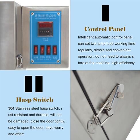 INTSUPERMAI UV Light Simulation Accelerated UV Test Chamber for Rubber and Plastic Testing Machine 110V in Saudi Arabia