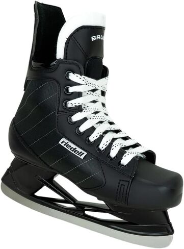 Riedell Bruin Ice Skates - Durable, Comfortable Ice Hockey Skates for Men and Women with Rugged Foam-Padded Uppers and Stainless Steel Blades in Saudi Arabia