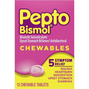 Pepto Bismol Pepto-Bismol Chewable Tablets, 30 ct, in Saudi Arabia