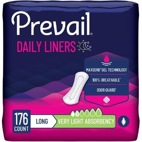 Prevail Incontinence Bladder Control Pads for Women, Light Absorbency, Regular Length, 30 Count in Saudi Arabia